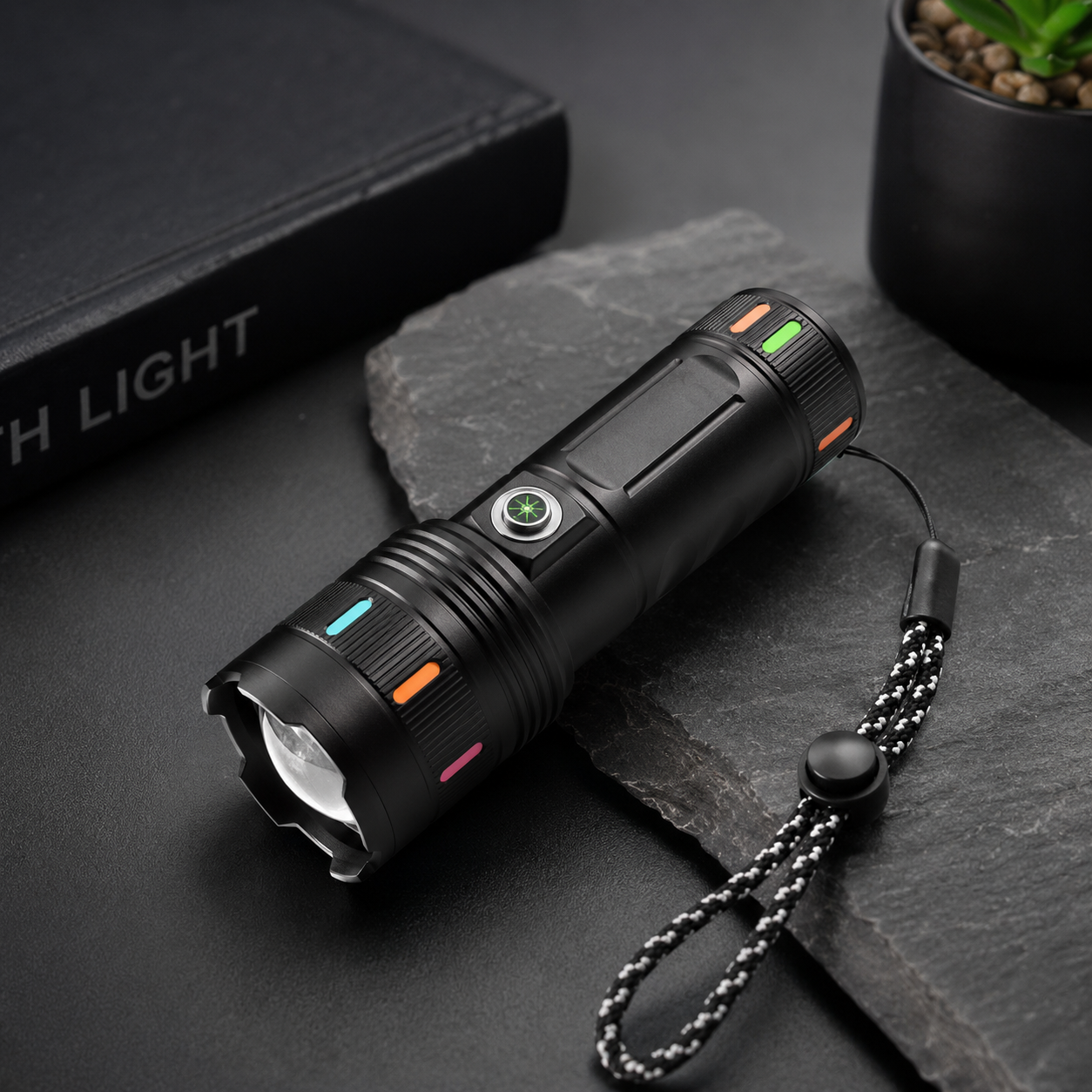 Sanford 30000mAh Rechargeable LED Flashlight