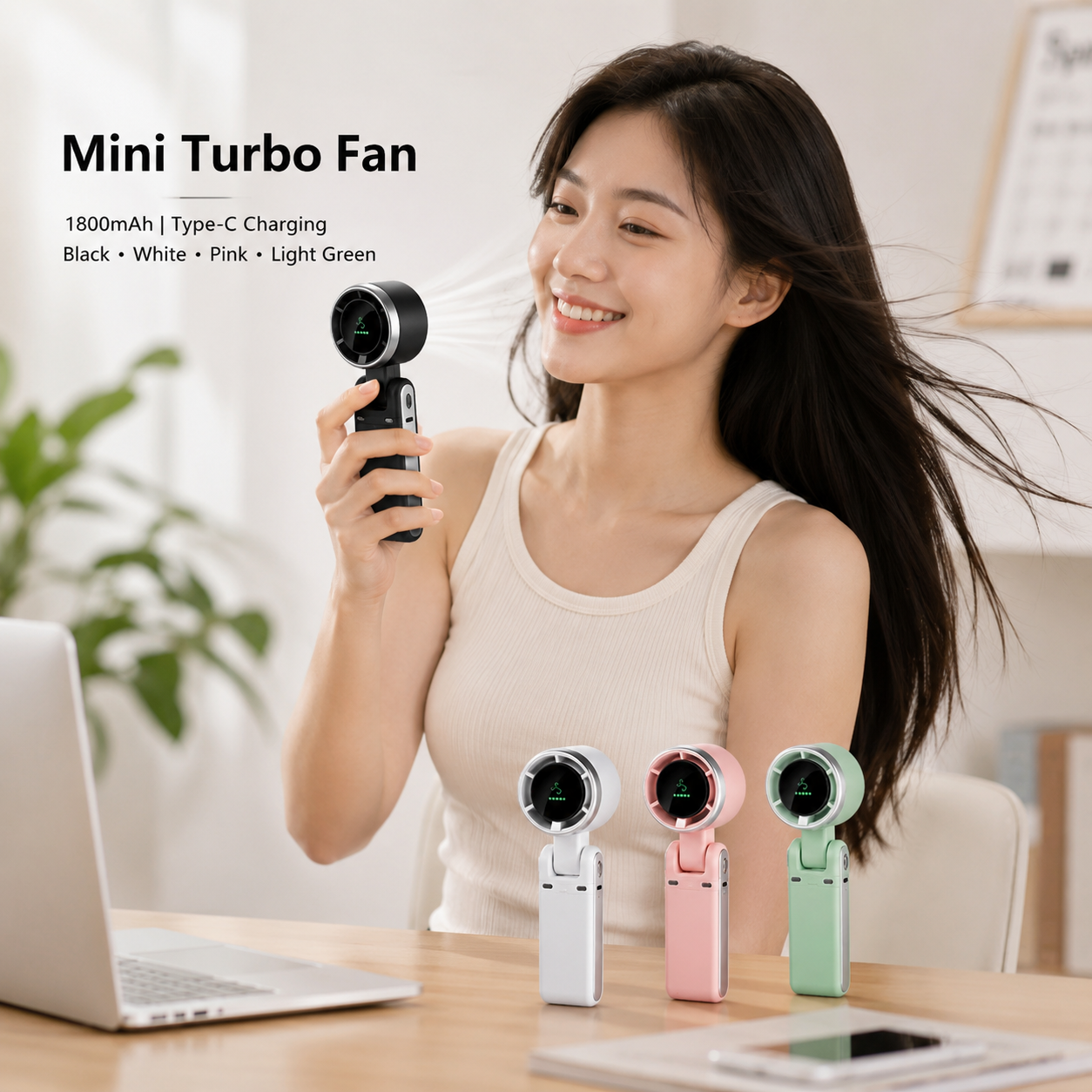 Portable Turbo Mini Fan