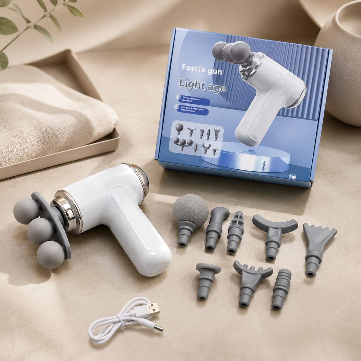 3 Headed Electric Massage Machine