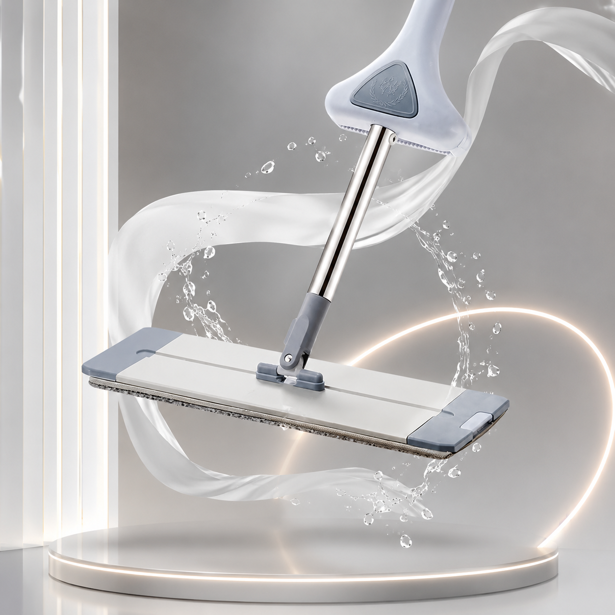 42CM Aluminum Alloy Flat Floor Mop