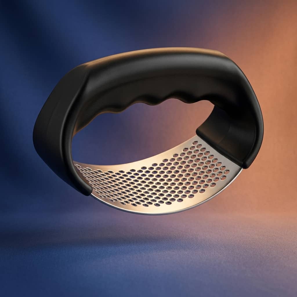 Stainless Steel Garlic Press