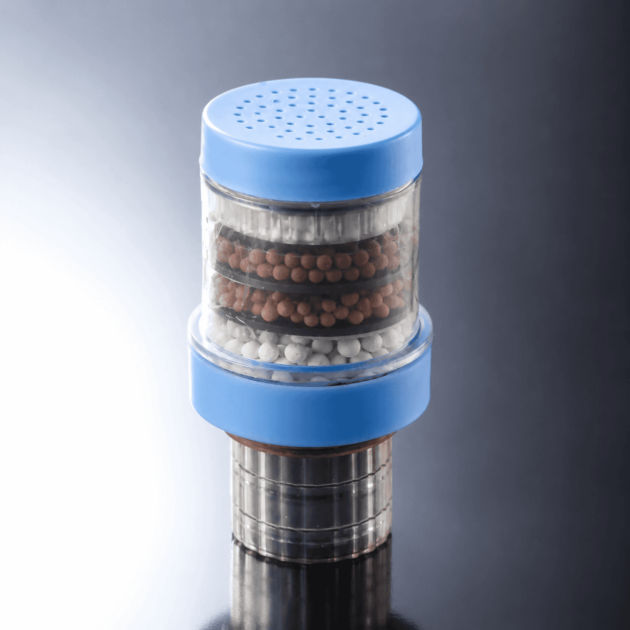 Six-Layer Faucet Water Filter for Kitchen Tap | activated carbon and medical stone – splash-proof .