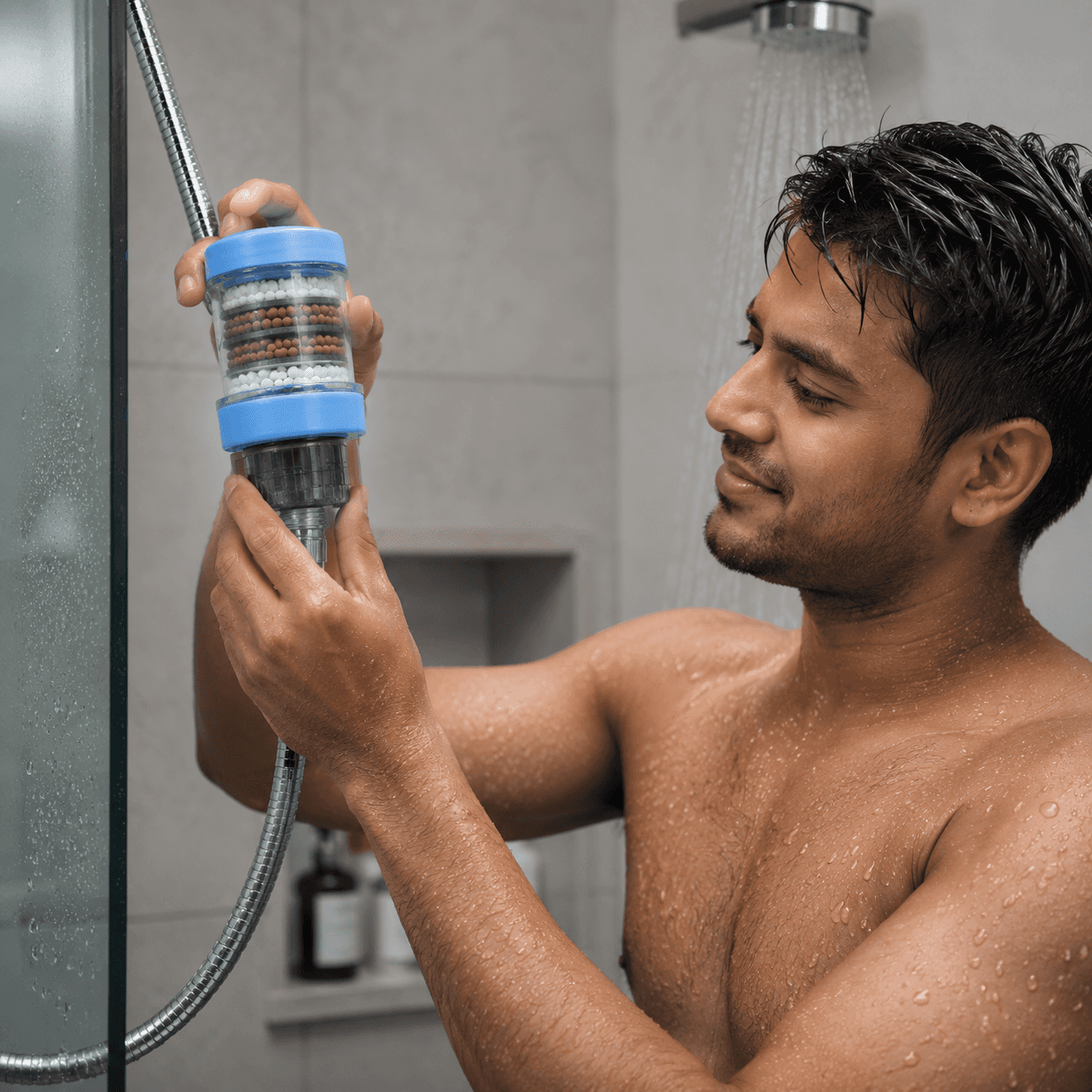 Six-Layer Faucet Water Filter for Kitchen Tap | activated carbon and medical stone – splash-proof .