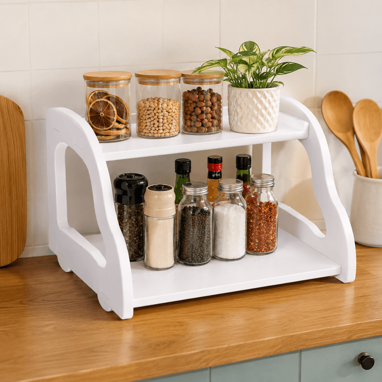 PVC Tarpaulin Double Layer Wall Mount Stand for WiFi Modem & Router