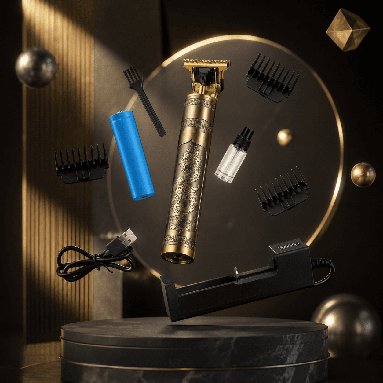 Vintage T9 Rechargeable Hair Trimmer