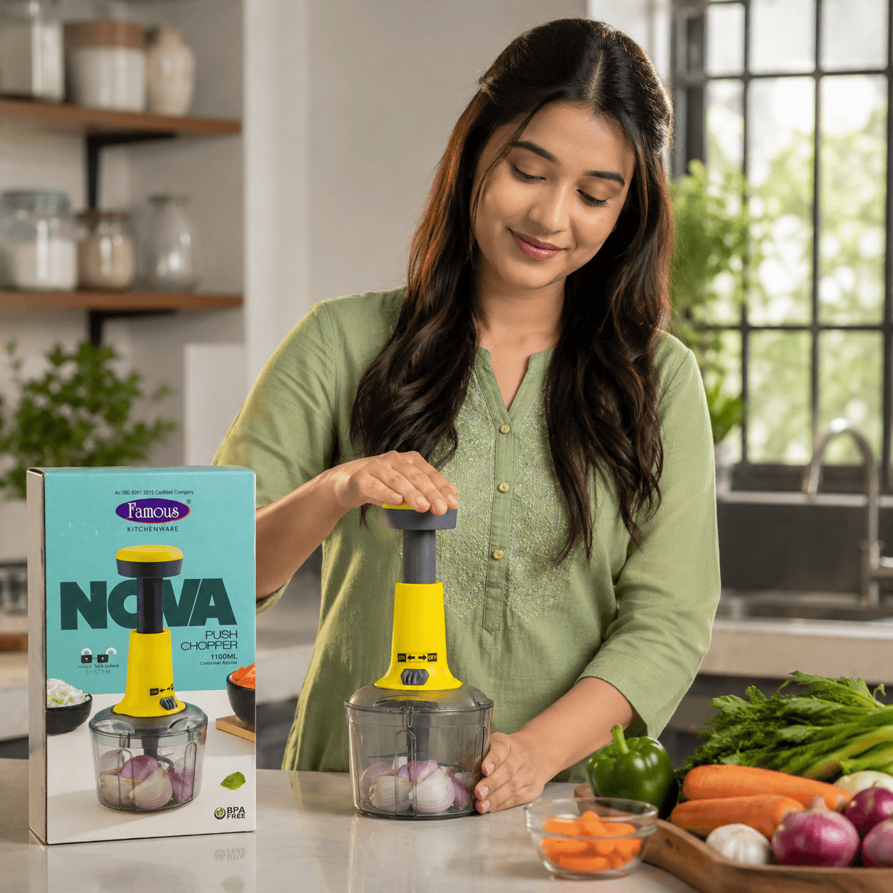 Nova 1100ML Push Chopper