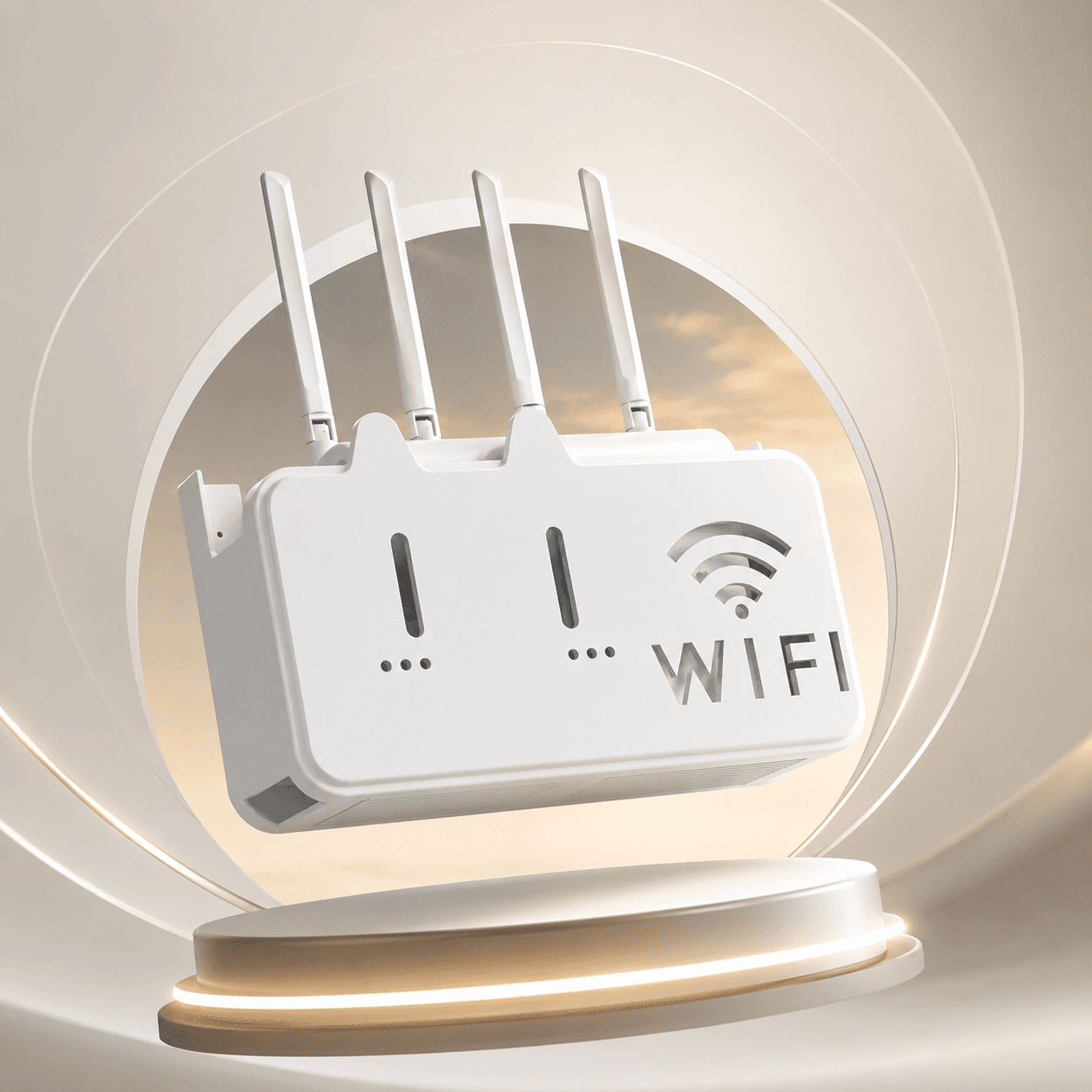 Wall Hanging WiFi Router Storage Box