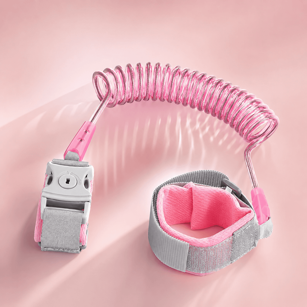 Baby Anti-Lost Wrist Link Safety Belt | Elastic Handle Anti-lost Belt for 1-10 Years Children - Cyclone