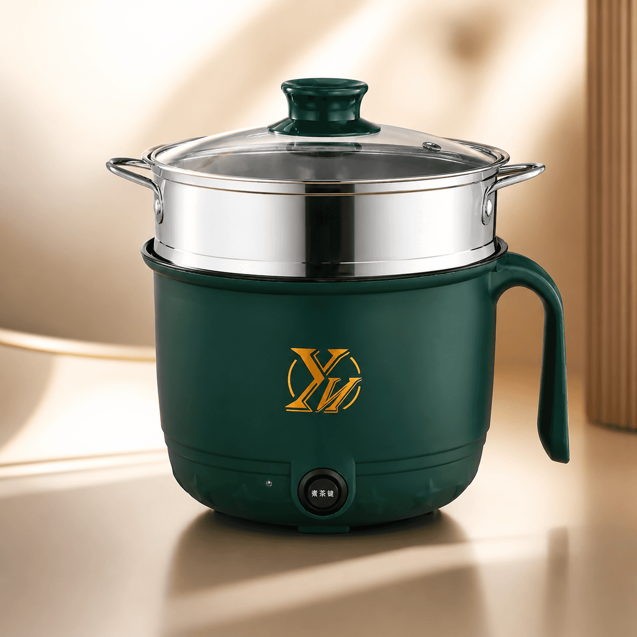 Electric Multifunctional  Rice Cooker 1.8 L Non-stick Double Layer Pot 