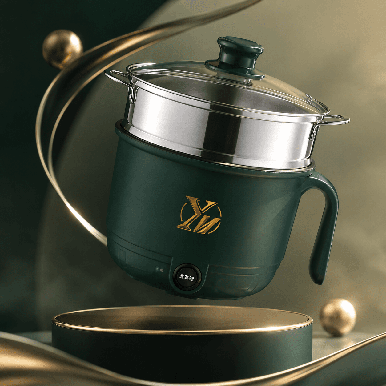 Electric Multifunctional  Rice Cooker 1.8 L Non-stick Double Layer Pot 