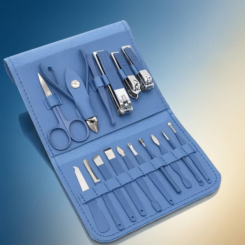 Stainless Steel Nail Cutter Tool Set 16pcs/set