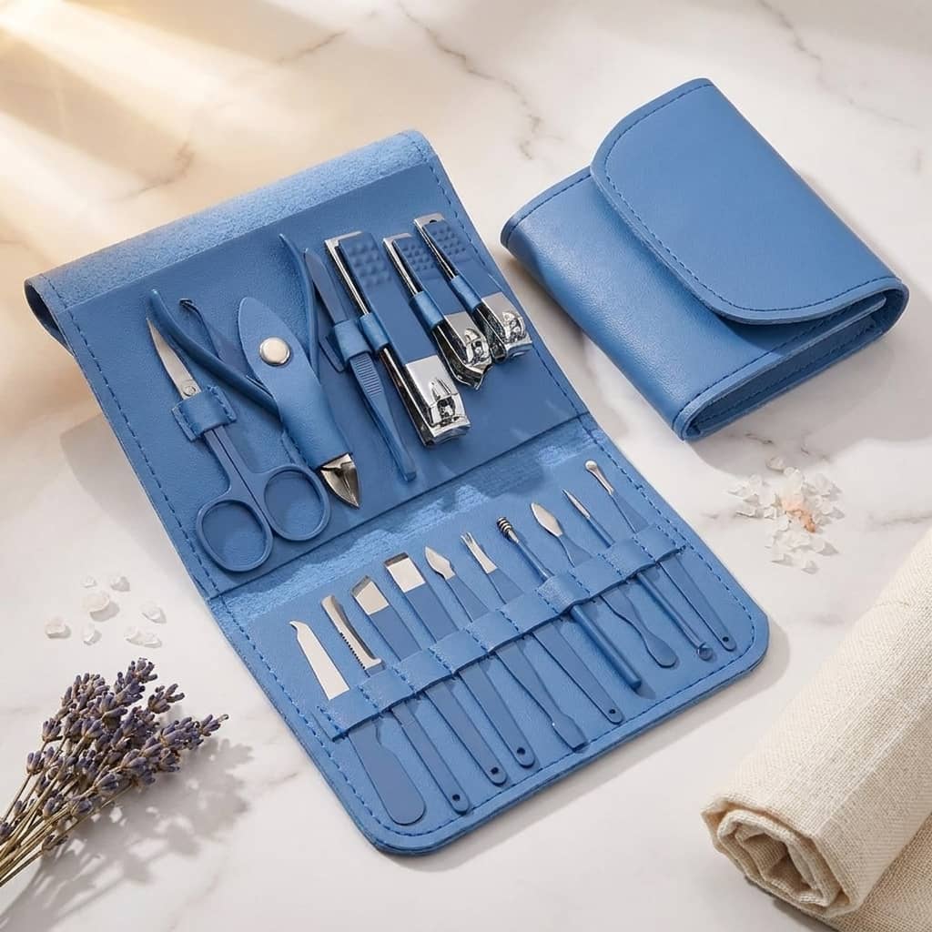 Stainless Steel Nail Cutter Tool Set 16pcs/set