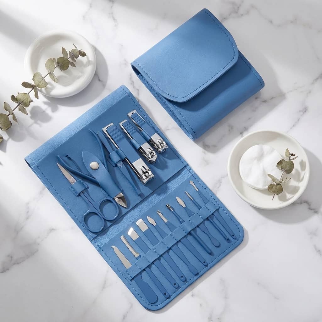Stainless Steel Nail Cutter Tool Set 16pcs/set