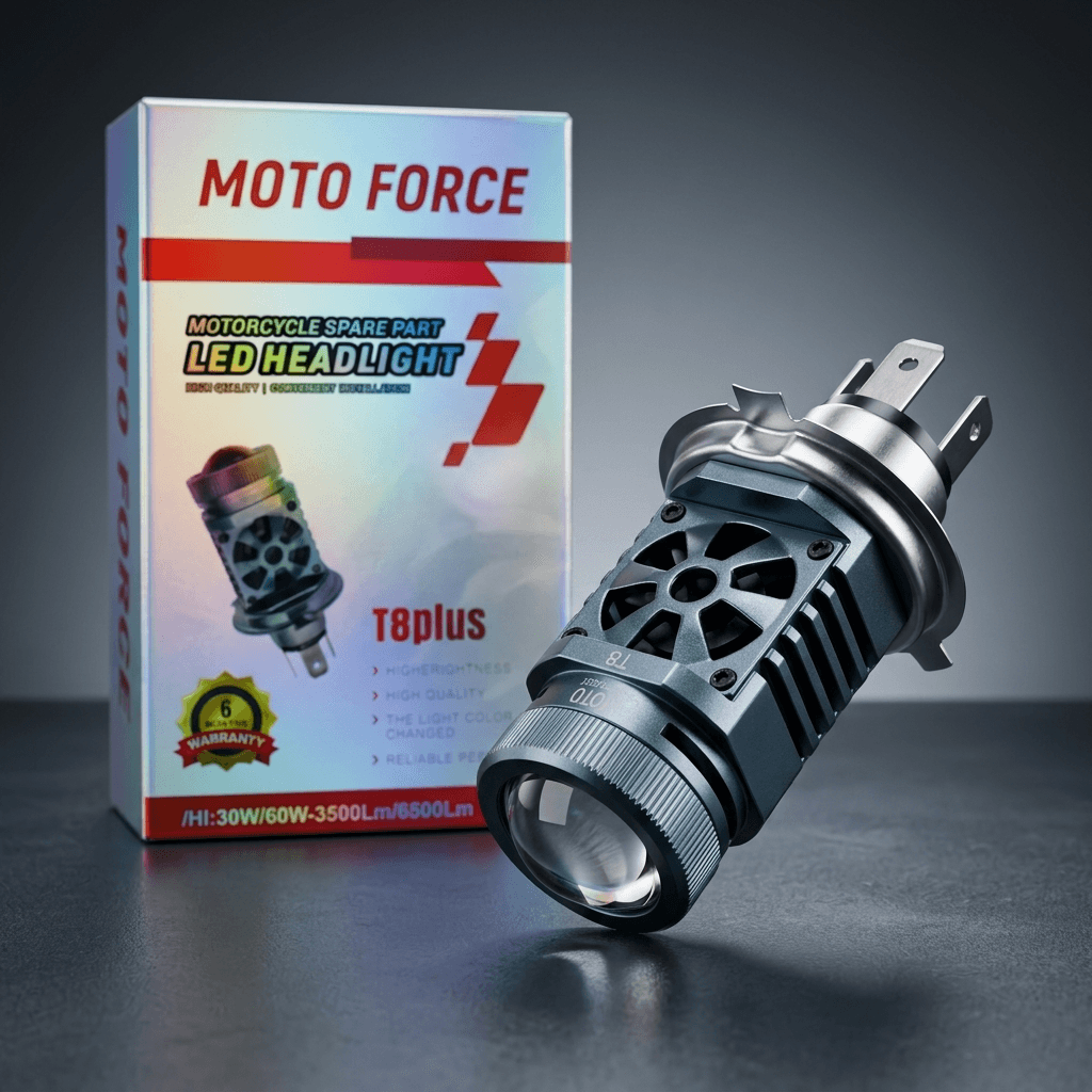 Moto Force T8 Plus LED Headlight (30W/60W)