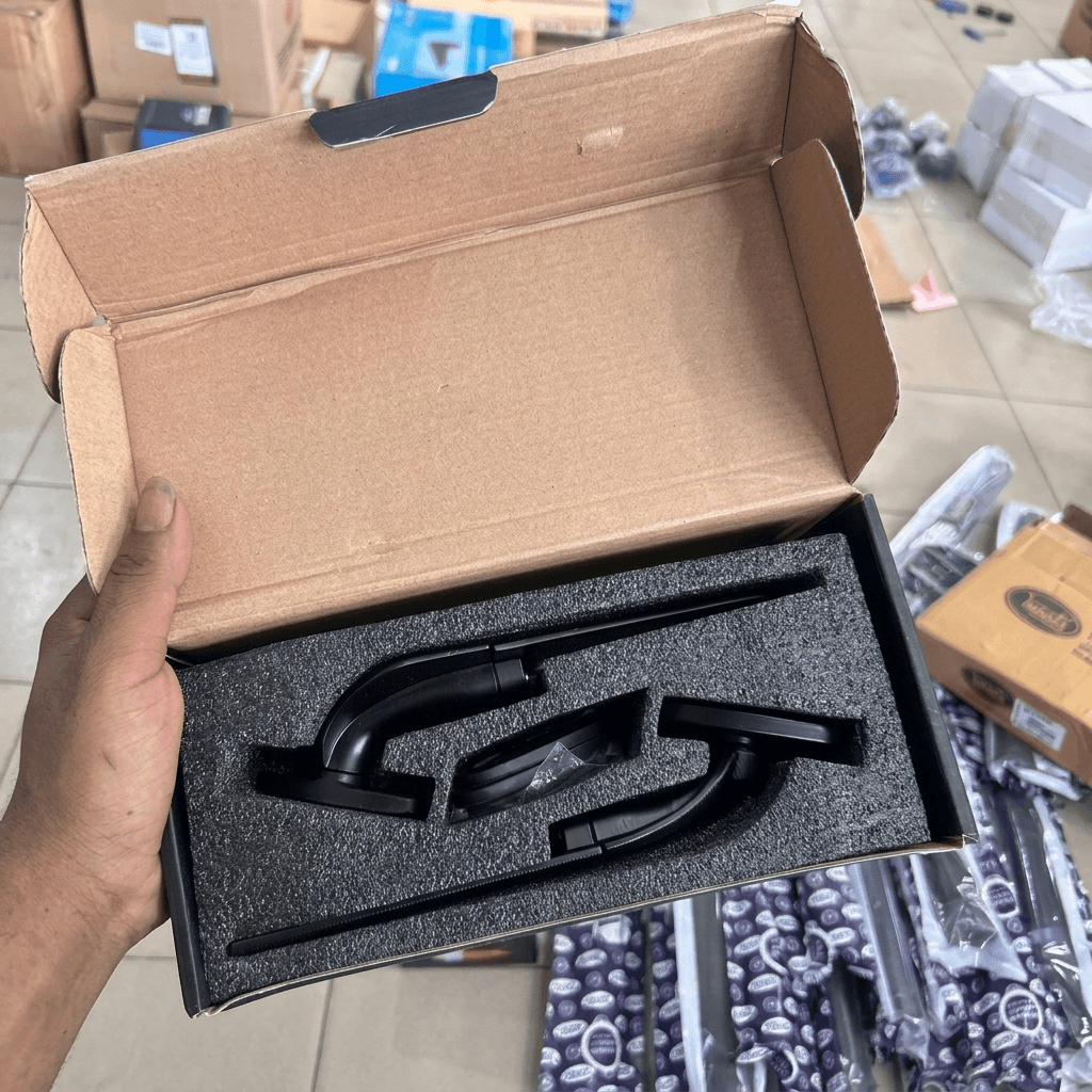 Rear Mirror Set (1 set, sleek blade style)