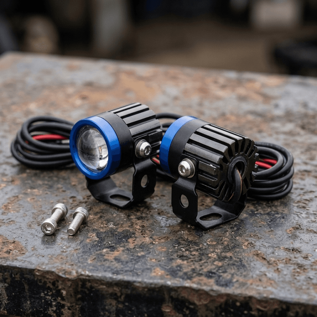 MM Fog King 1 Spot Light (Mini LED Driving Light, pair), 20W/bulb, 3000 LM, DC 9-60V