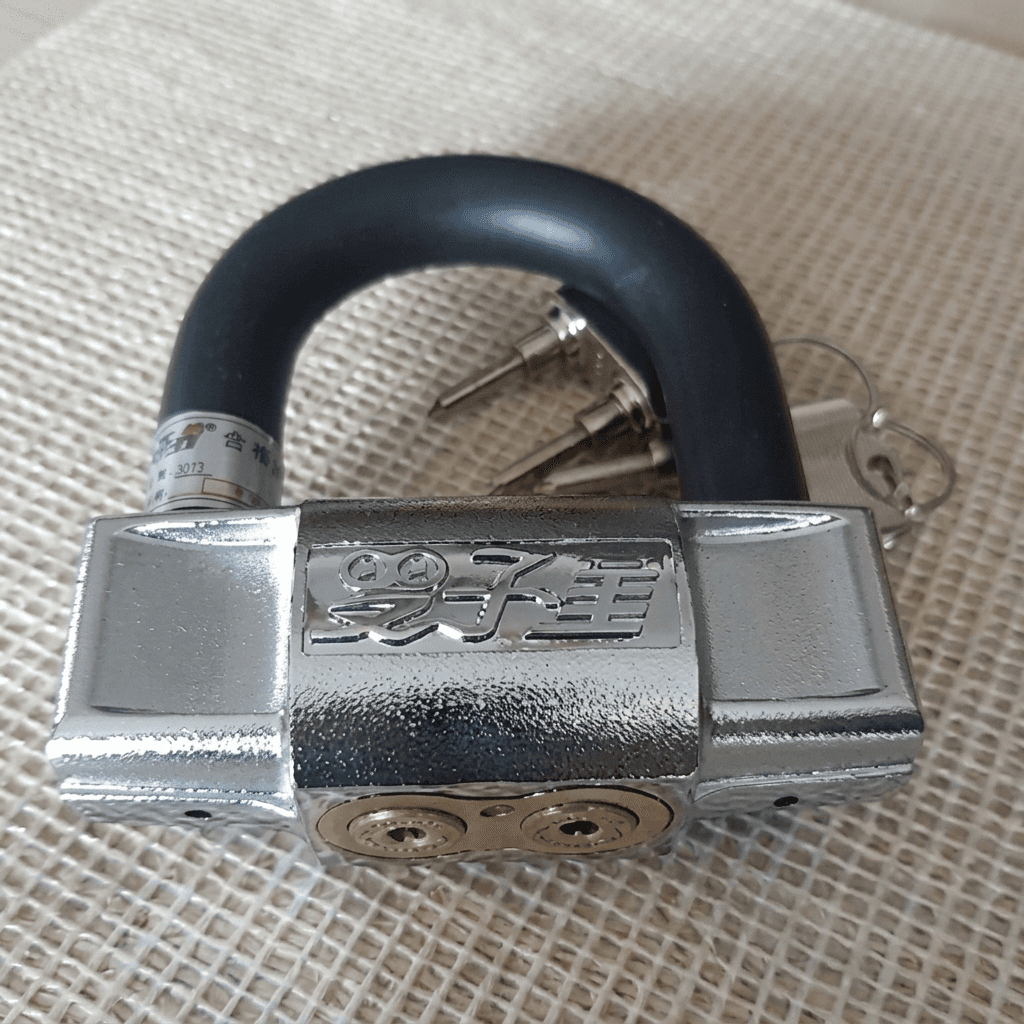 Top-Lock U-Lock (Taiwan design), double-core, with 2 keys