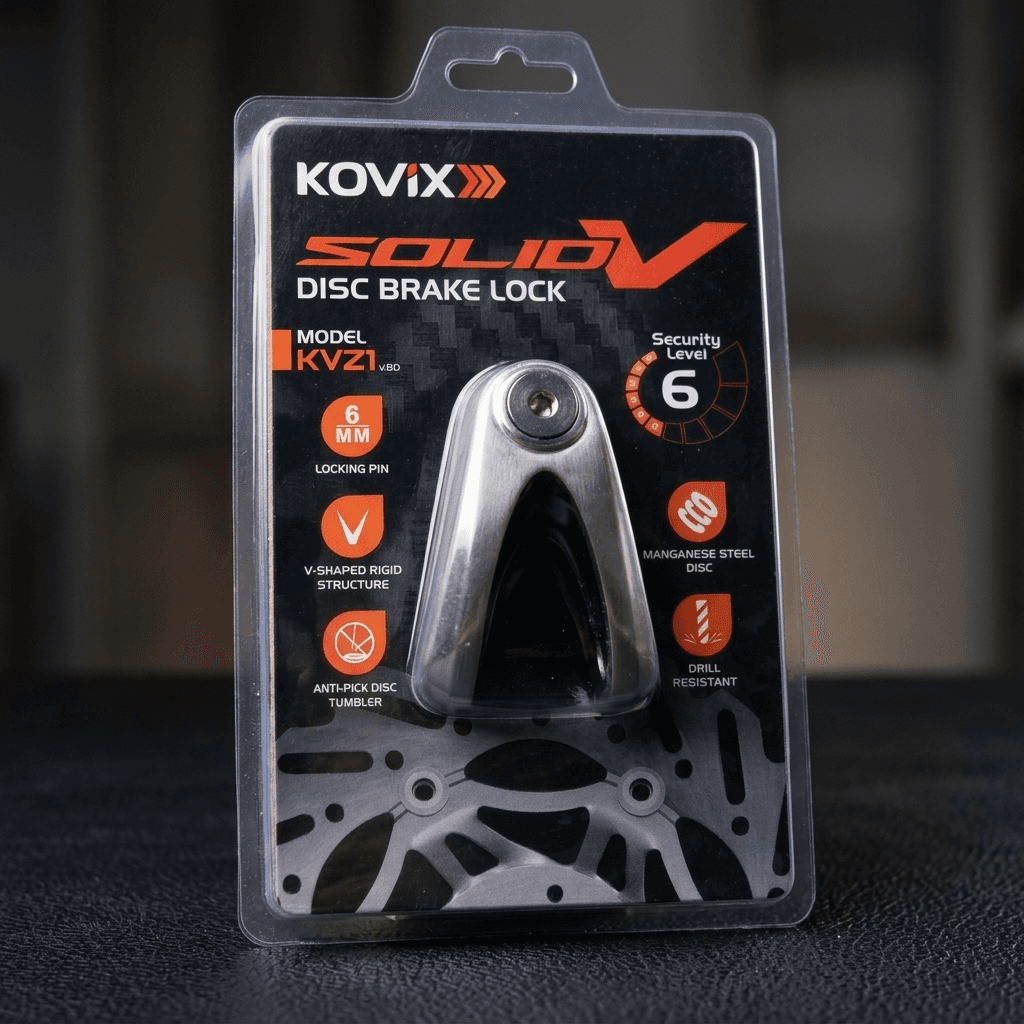 Kovix Solid V Disc Brake Lock  Model KVZ1