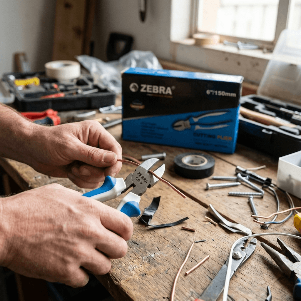 Zebra Cutting Plier  6"/150mm-6pcs