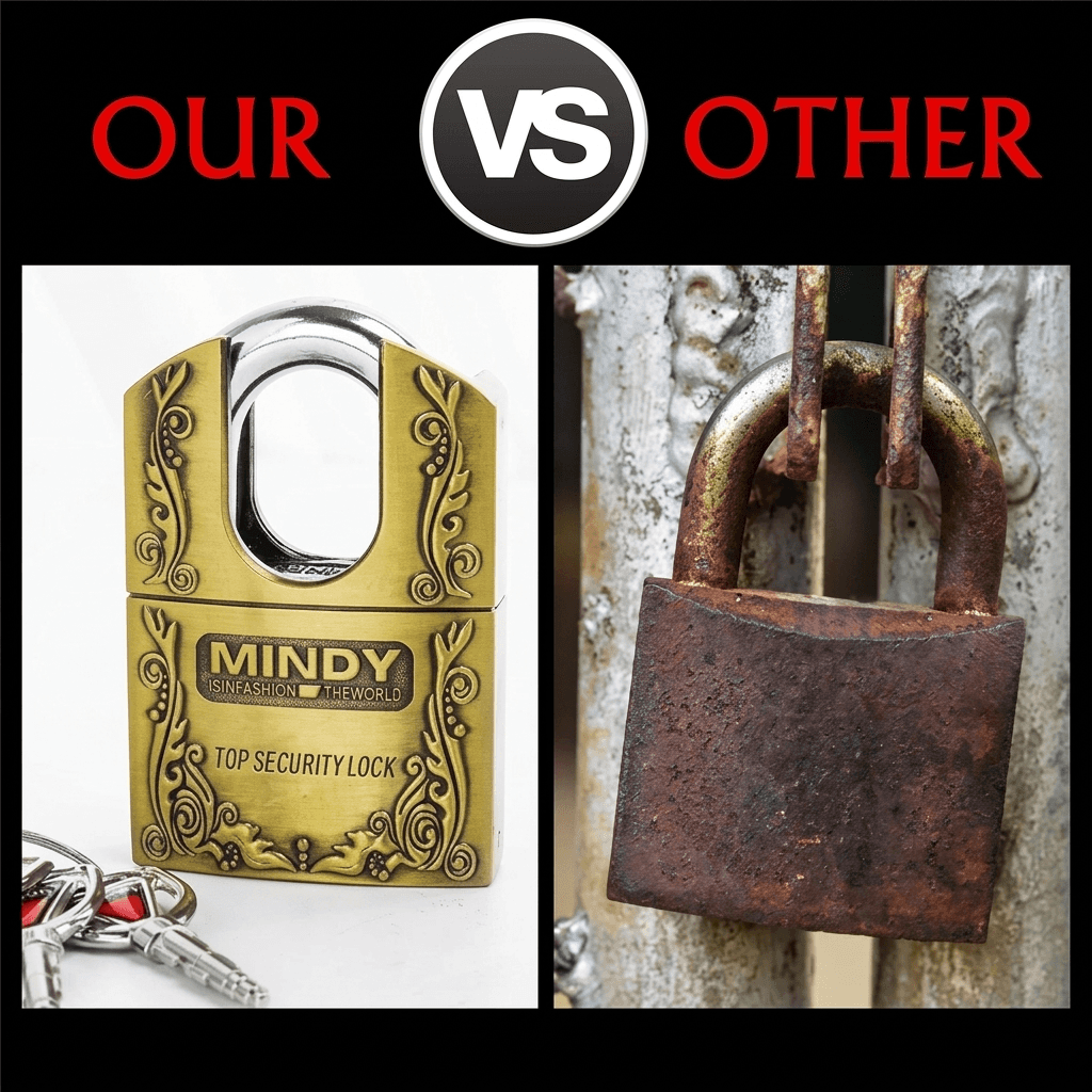 Mindy Anti-Theft Padlock  World Class Top Security Lock