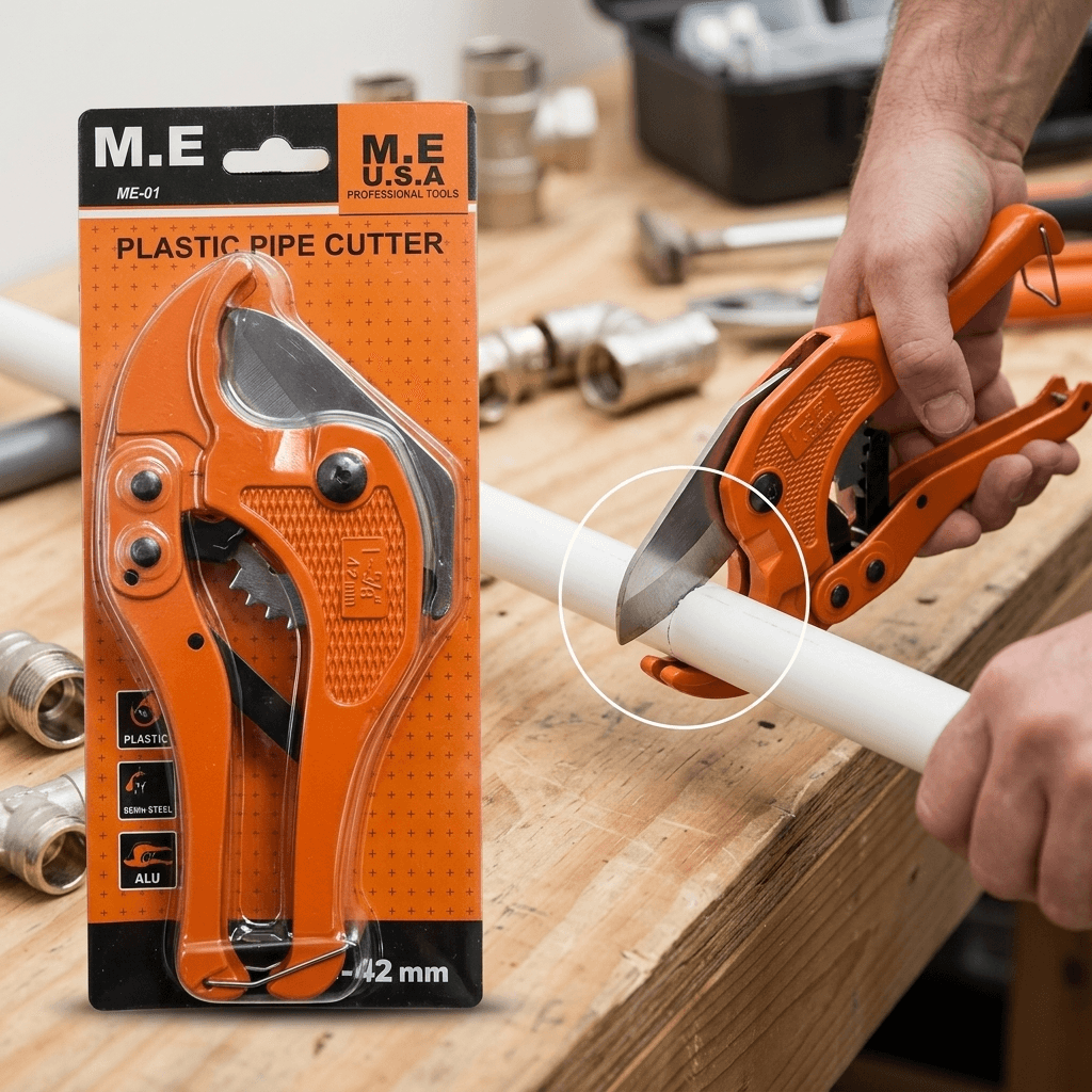 M.E U.S.A Plastic Pipe Cutter  ME-01, up to 42mm