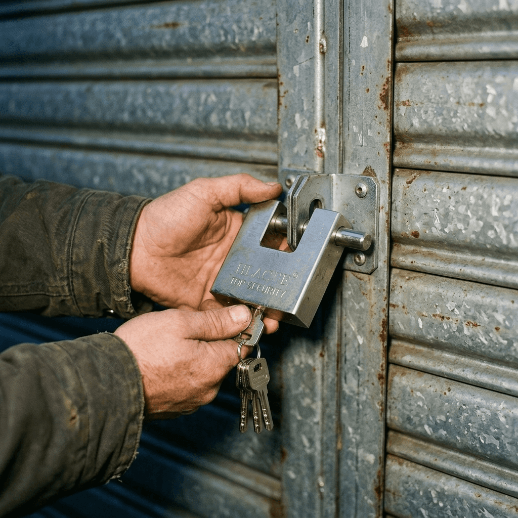 Chaoye Rectangle Type Horizontal-Beam Steel Padlock  5 years guarantee