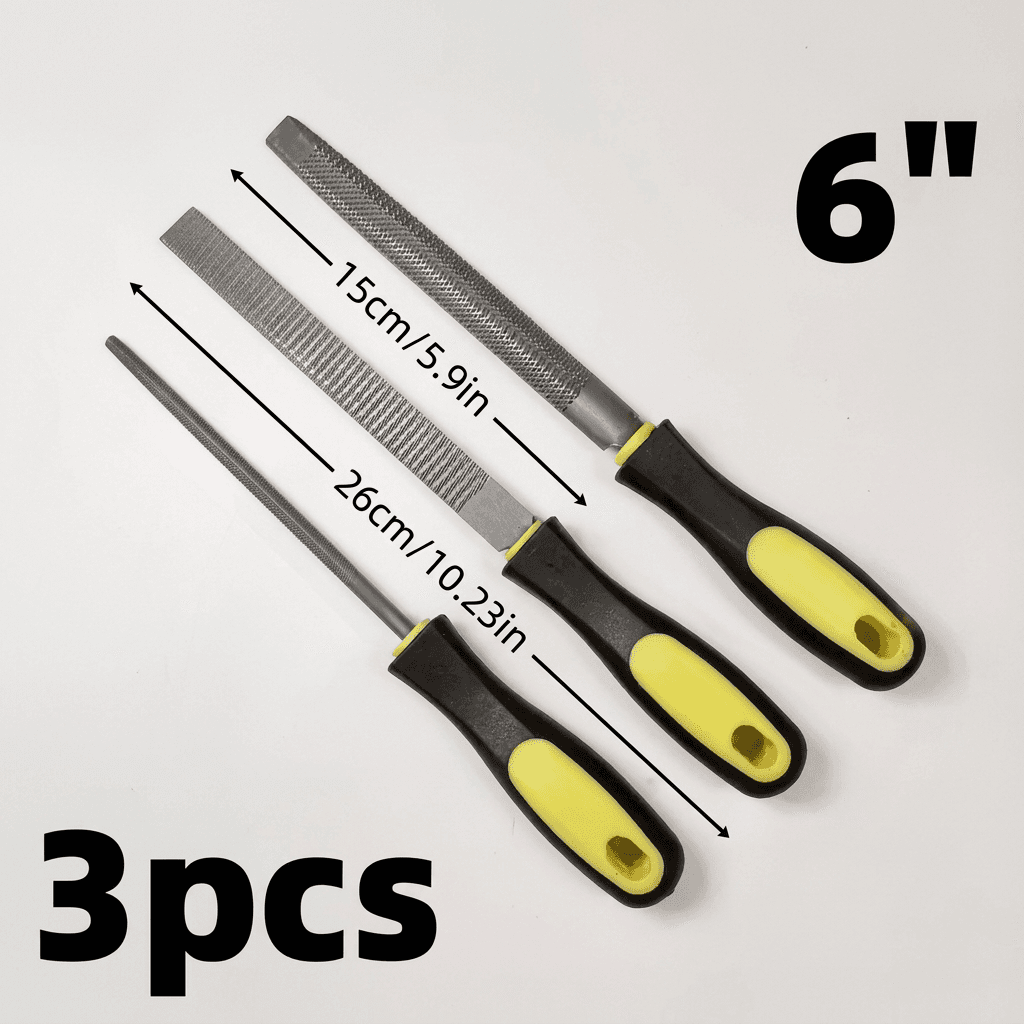 Epica Star Steel File Set  3 pcs, 8" (200mm), EP-20174