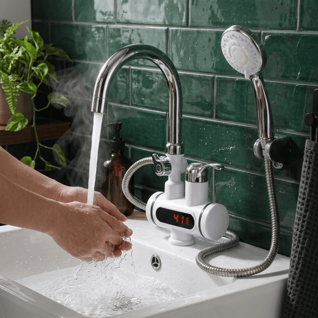 Instant Electric Heating Water Faucet & Shower