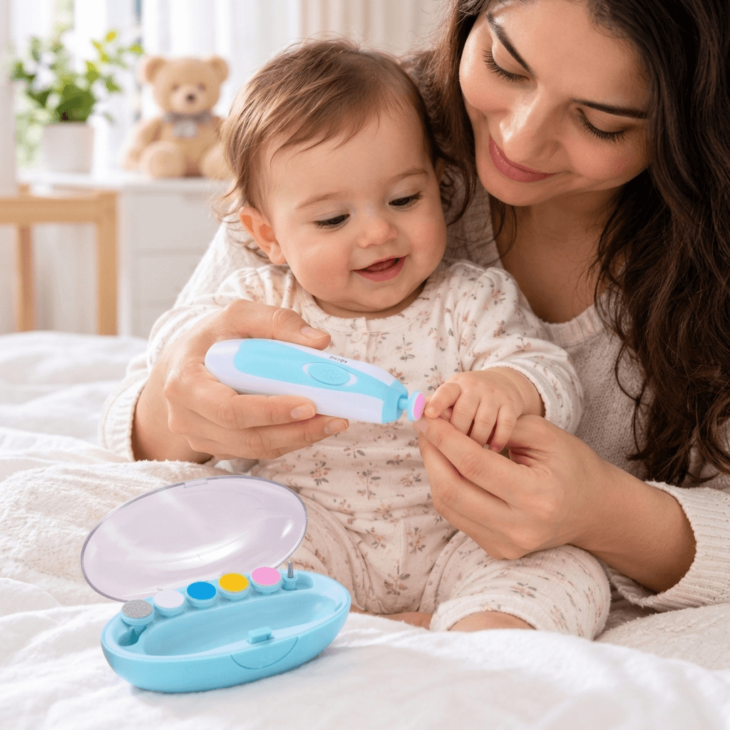 Baby Nail Trimmer (electric, 6 attachments)