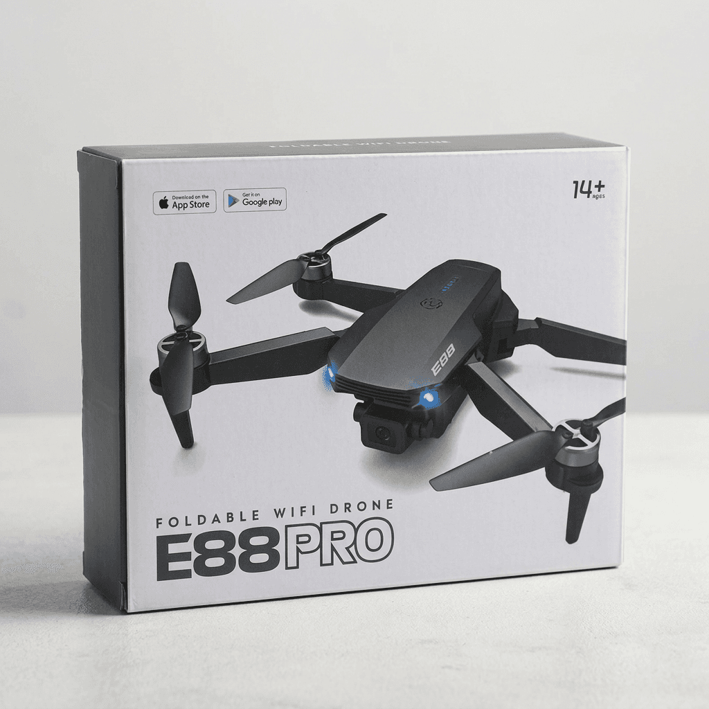 E88 Pro Foldable WiFi Drone