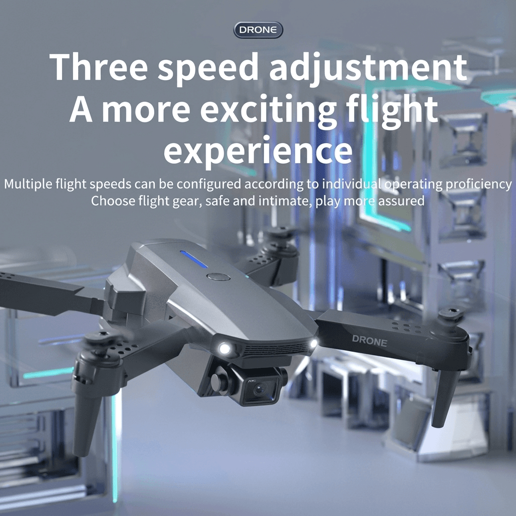 E88 Pro Foldable WiFi Drone