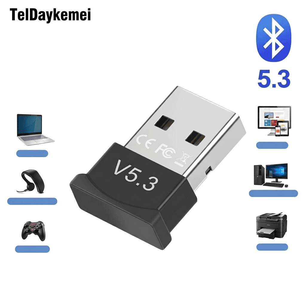 DT-Link 2.4GHz WiFi + Bluetooth USB Adapter
