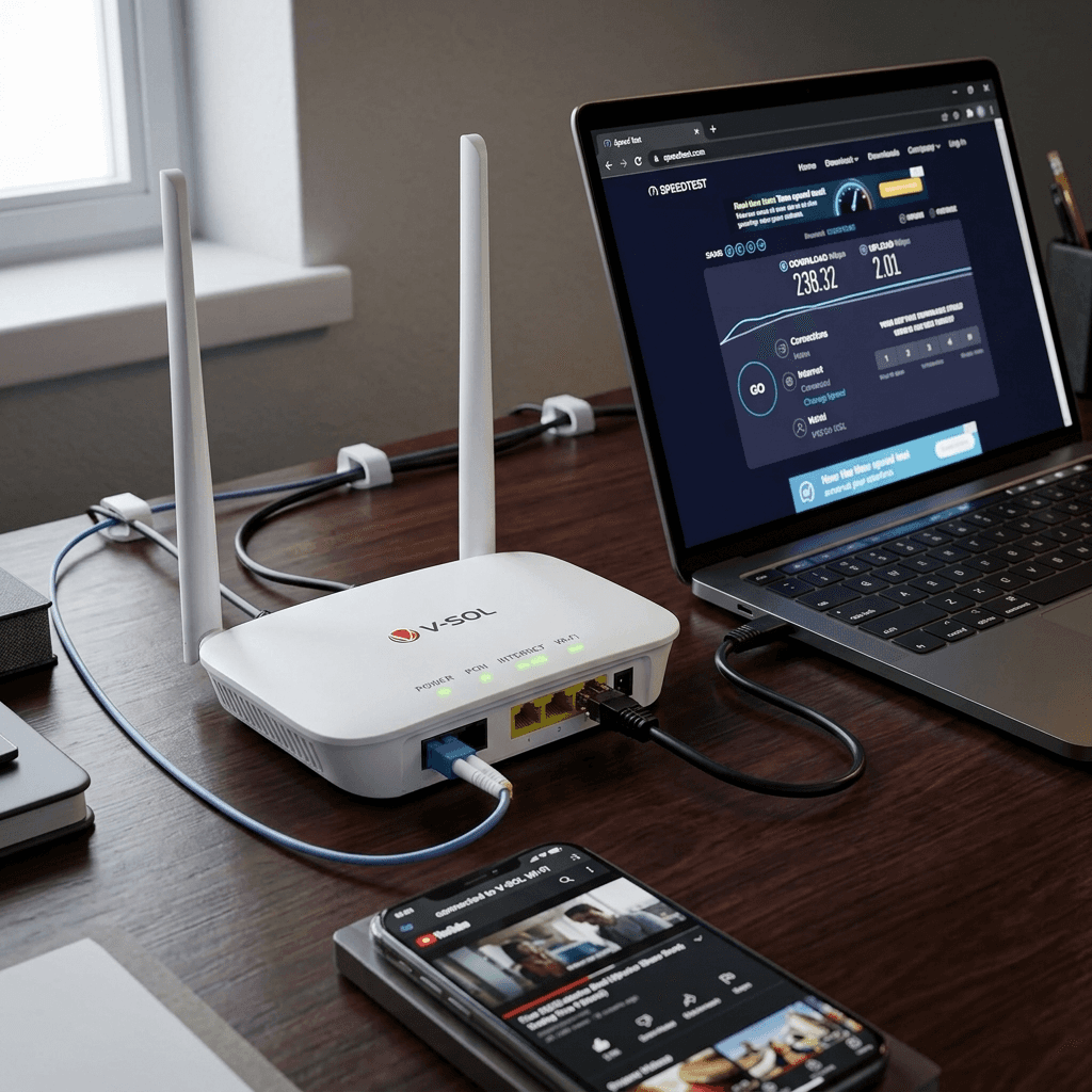 V-SOL V2801GW Wi-Fi ONU Router