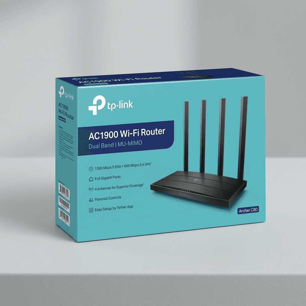TP-Link Archer C80 AC1900 Wi-Fi Router