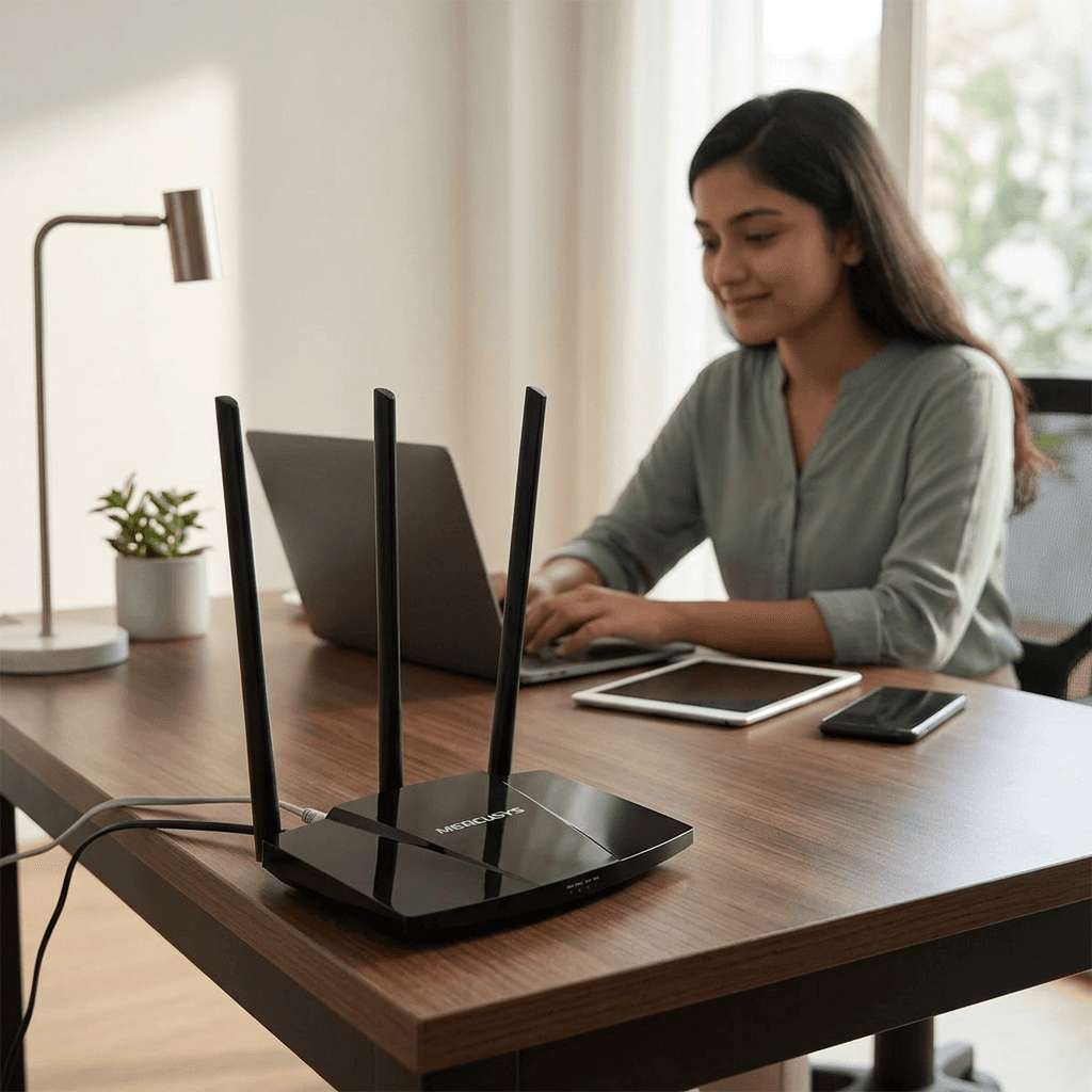 Mercusys MW330HP 300Mbps High Power Wireless N Router