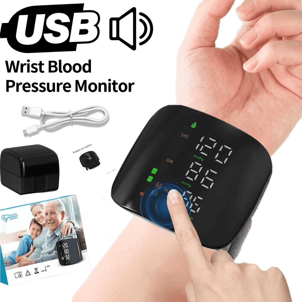 Wrist Electronic Sphygmomanometer