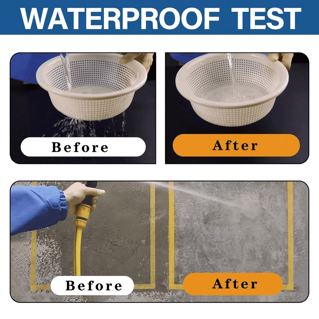 Invisible Waterproof Agent ( wall floor Special Brush to Stop leakage)