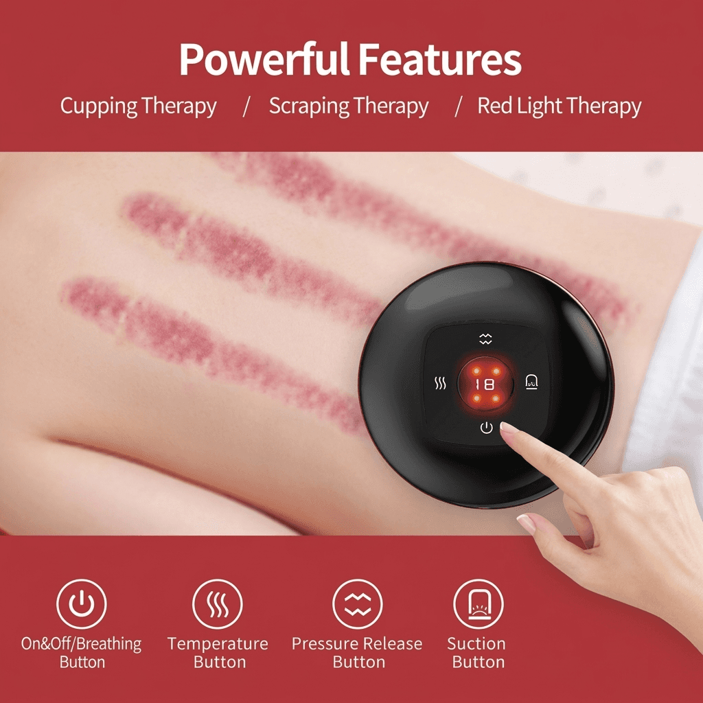 Intelligent Breathing Cupping Massage Instrument