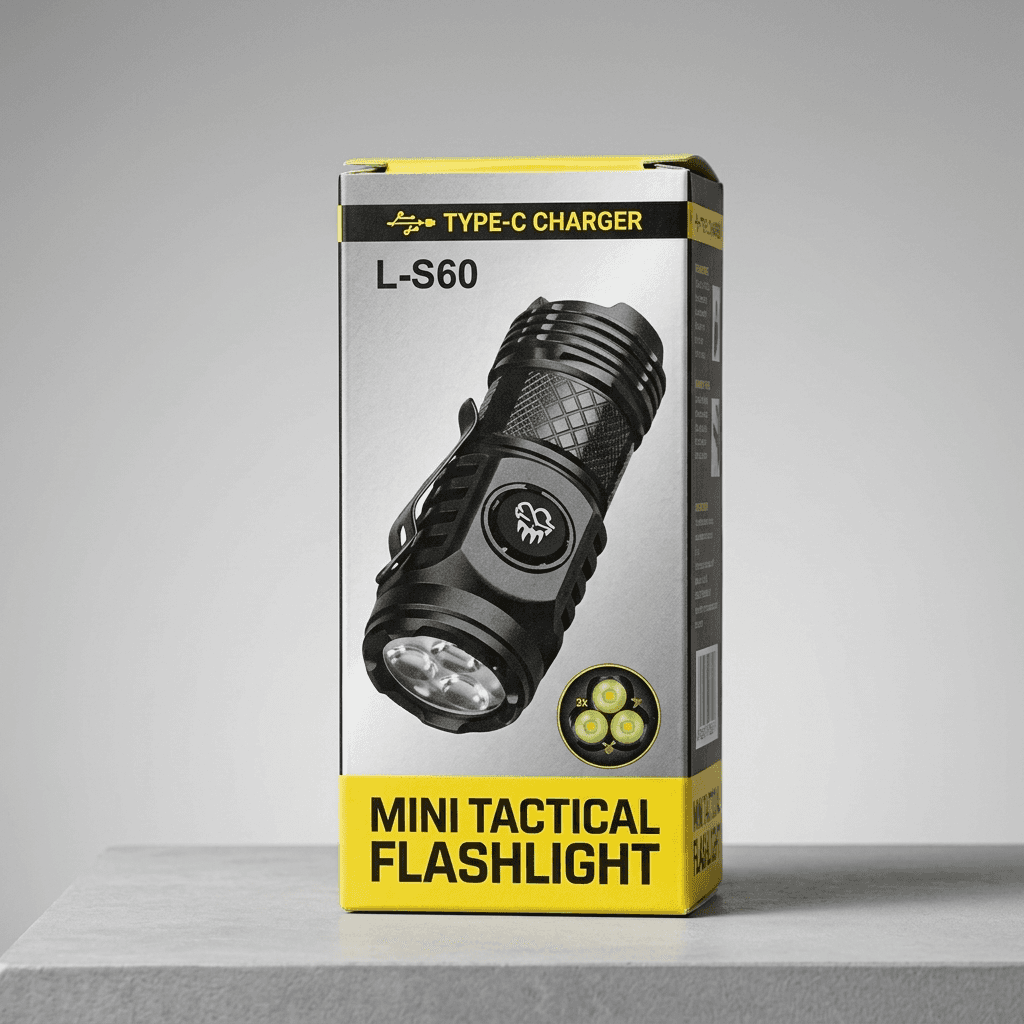 L-S60, Mini Tactical Flushlight