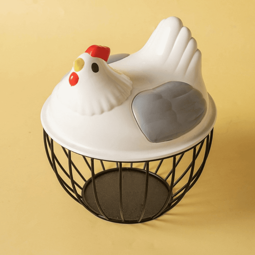 Ceramics Egg Storage Basket
