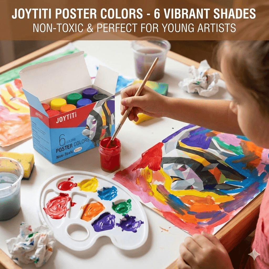 JOYTiTi Poster Color 10 ml Jar (6 Shades)