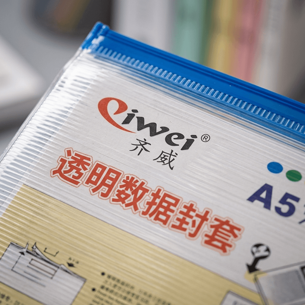 Qiwei Transparent Data Envelope-A5
