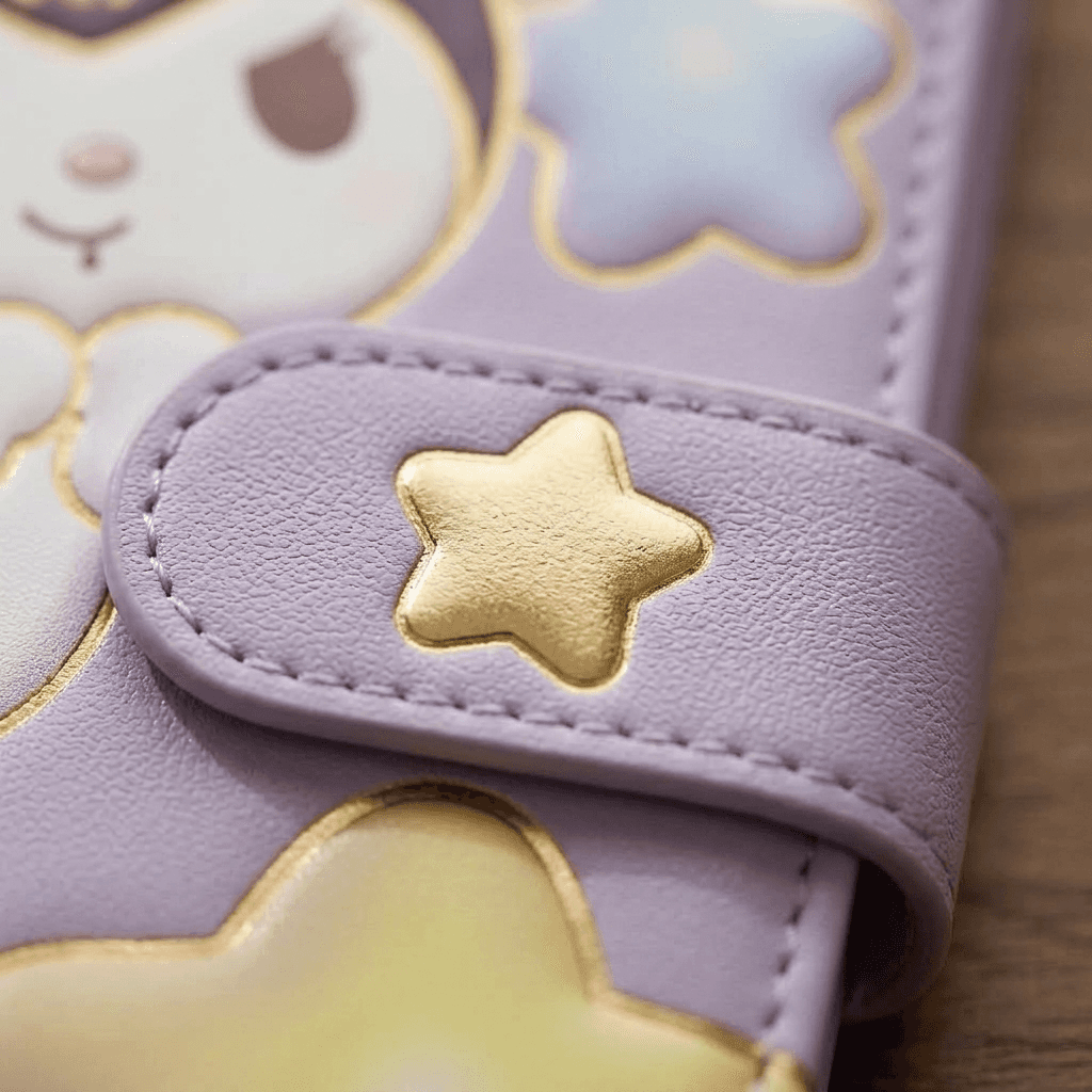 3D puffy-cover Sanrio Kuromi notebook