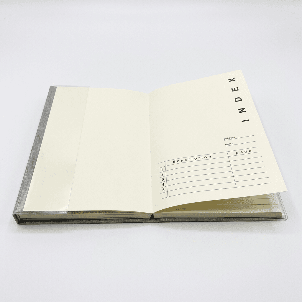 silver glitter notebook