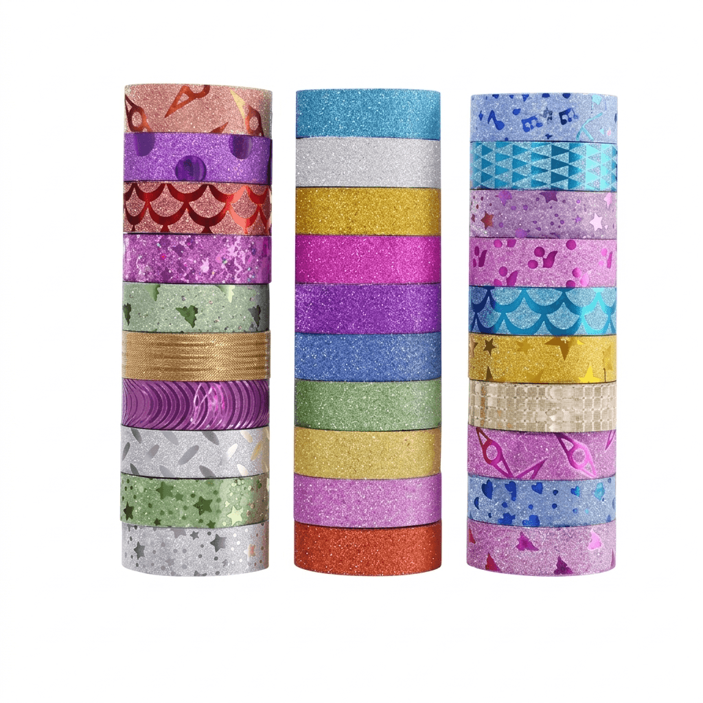 Washi Tape / Design Tape 10 Piece -Multicolor Set