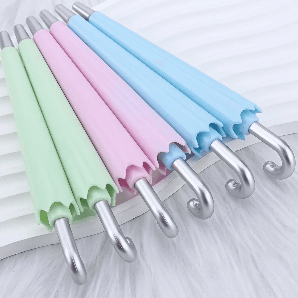 Umbrella-shaped ballpoint pens