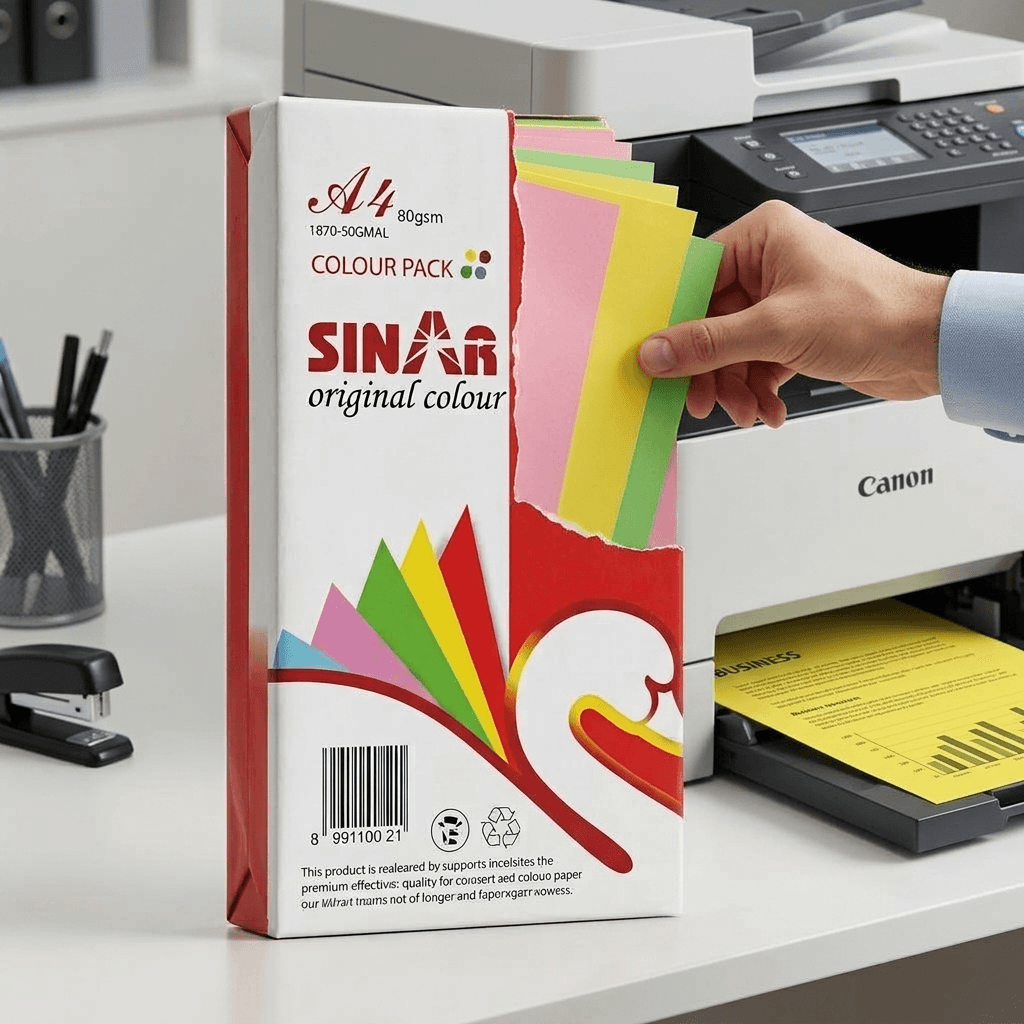 Sinar Spectra Premium Color Paper A4 50 Sheets