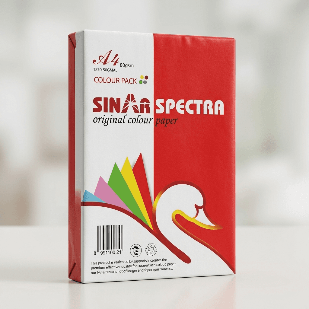 Sinar Spectra Premium Color Paper A4 50 Sheets