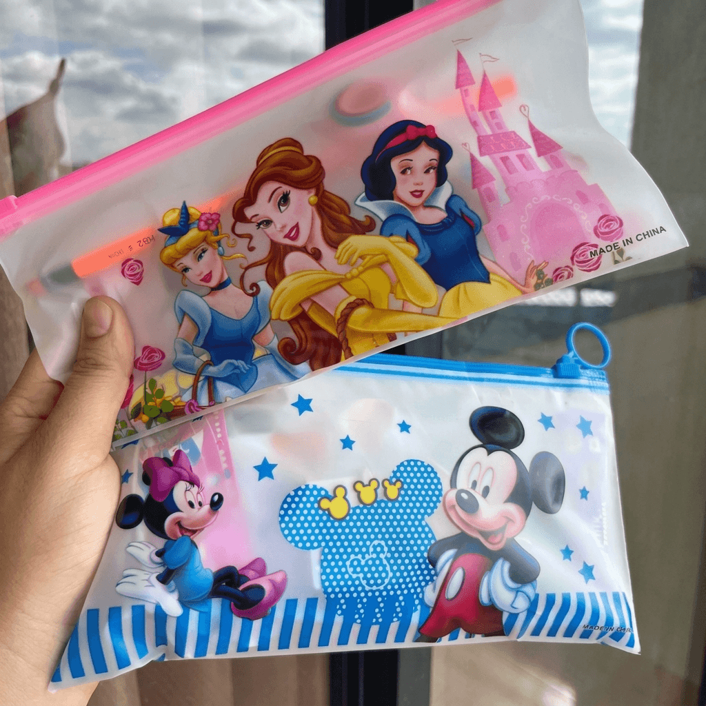 princess-themed pencil pouch
