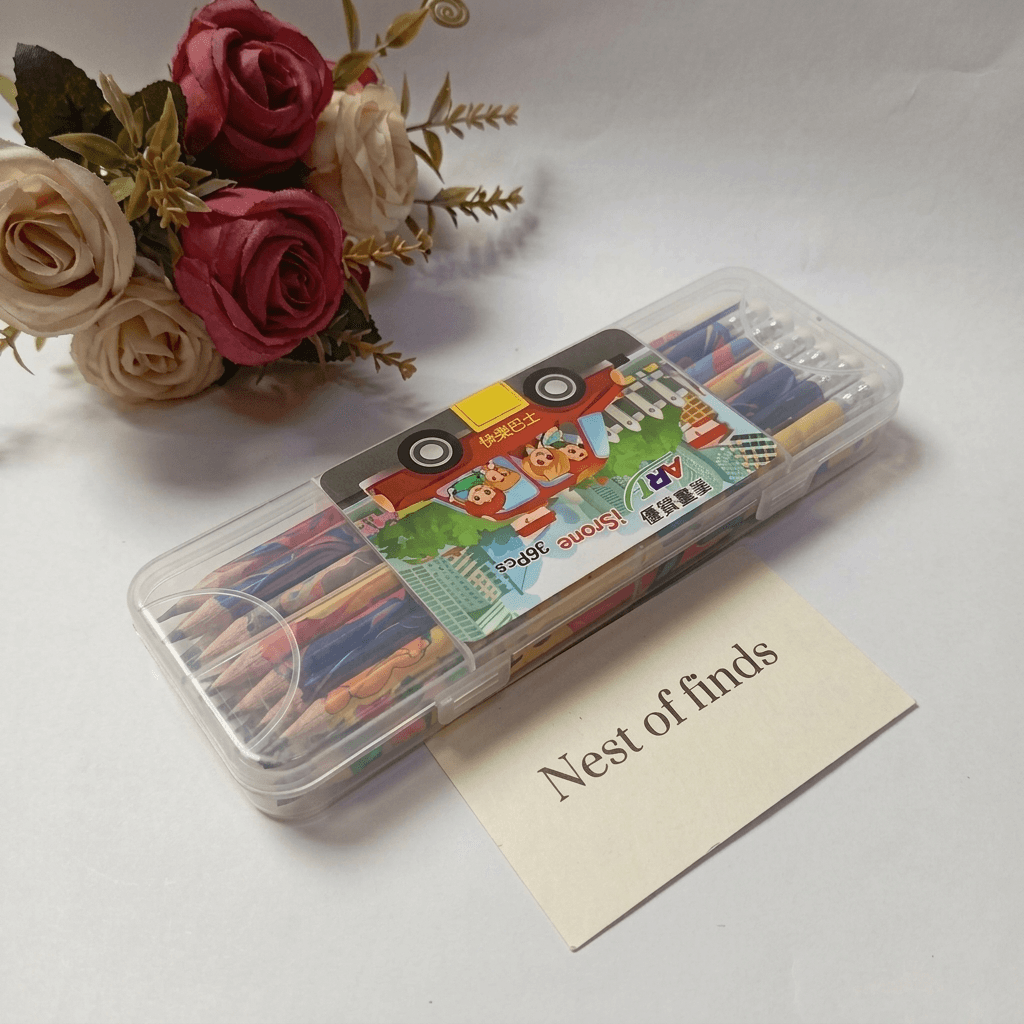 36 pc Pencil Box